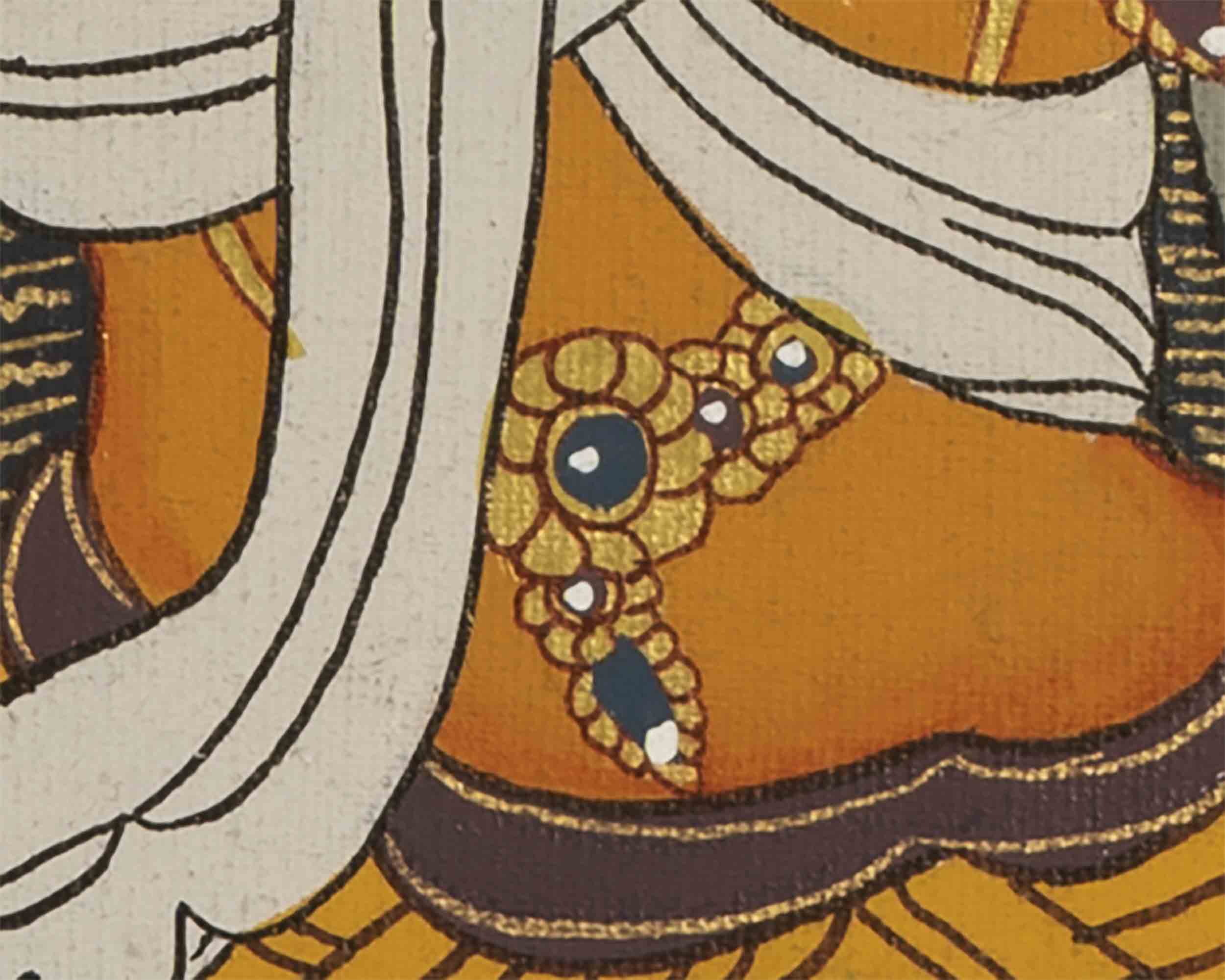 Manjushree Thangka Art | HandPainted Buddhist Art