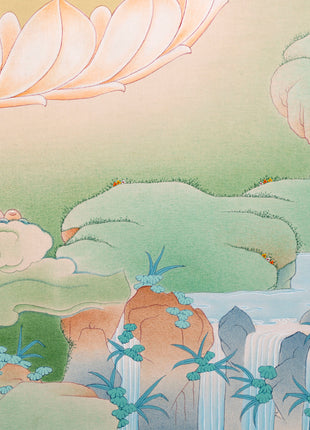 Beautiful Medicine Buddha Thangka | Healer Of All | Buddhist Art