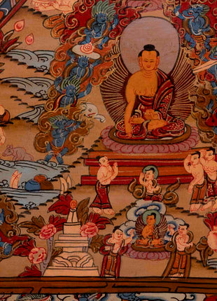 Buddha life Story | Art Painting