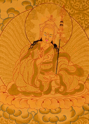 White Tara Thangka Painting | Meditation Canvas Art