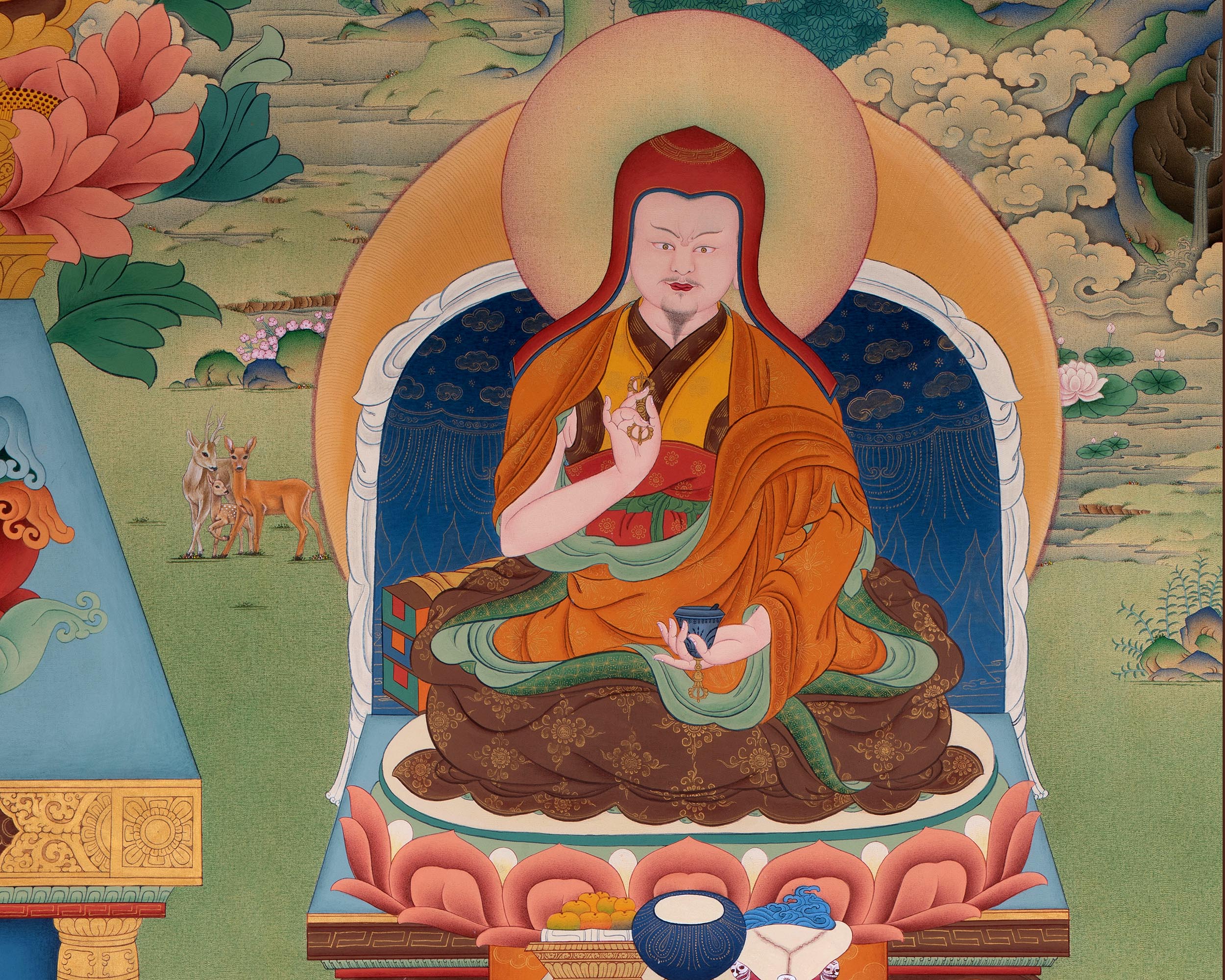 Sachen Kunga Nyingpo | Buddhist Thangka Print