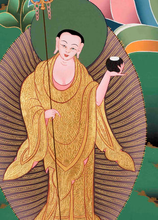 Religious Shakyamuni Buddha Thangka  | Buddhist Art | Wall Decors