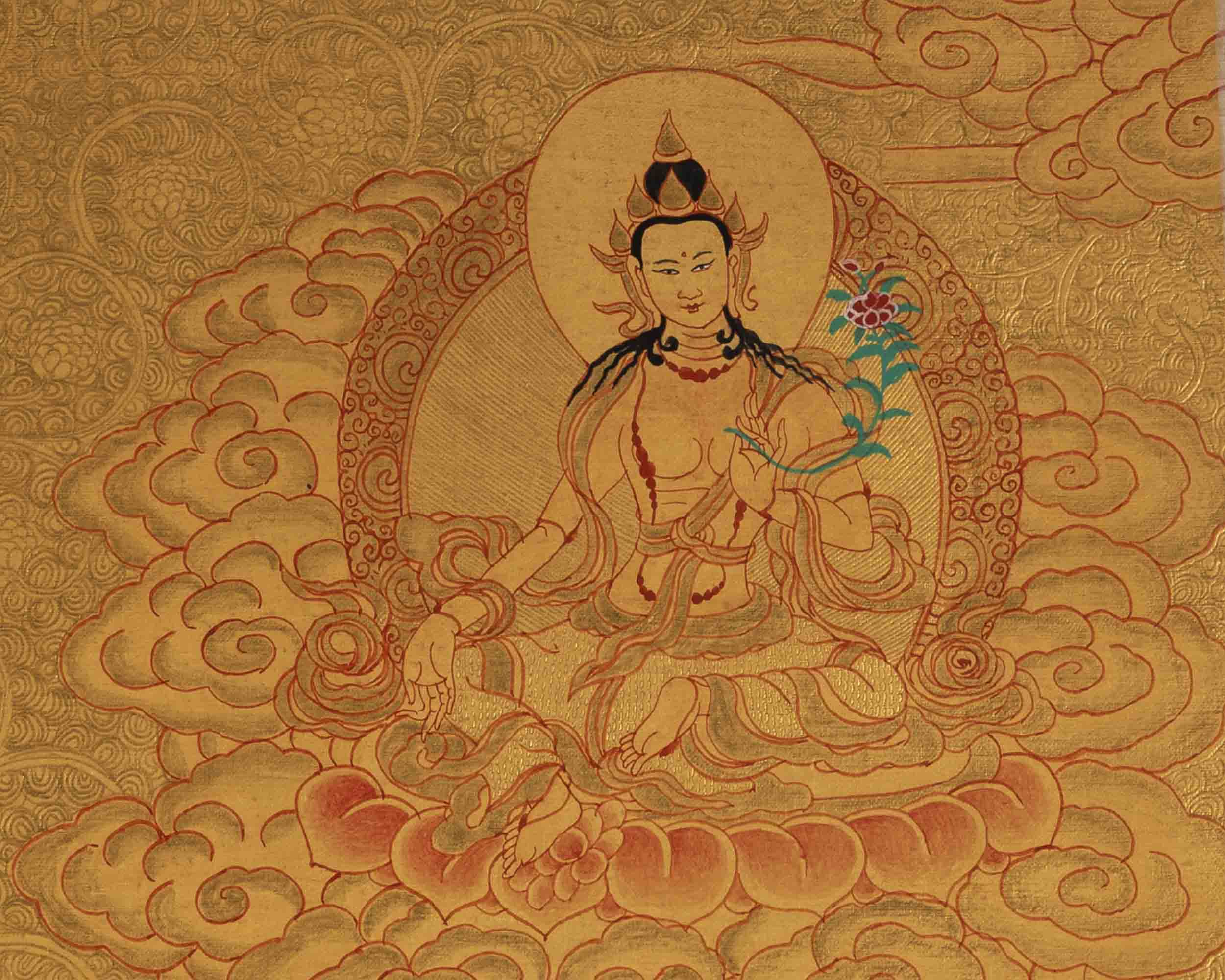 Vajrasattva Mandala Thangka | Buddhist Gift Ideas