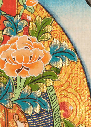 Handpainted  White Tara | Tibetan Buddhist Art
