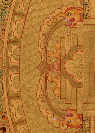 White Tara Mandala Thangka | Wall Decoration Painting