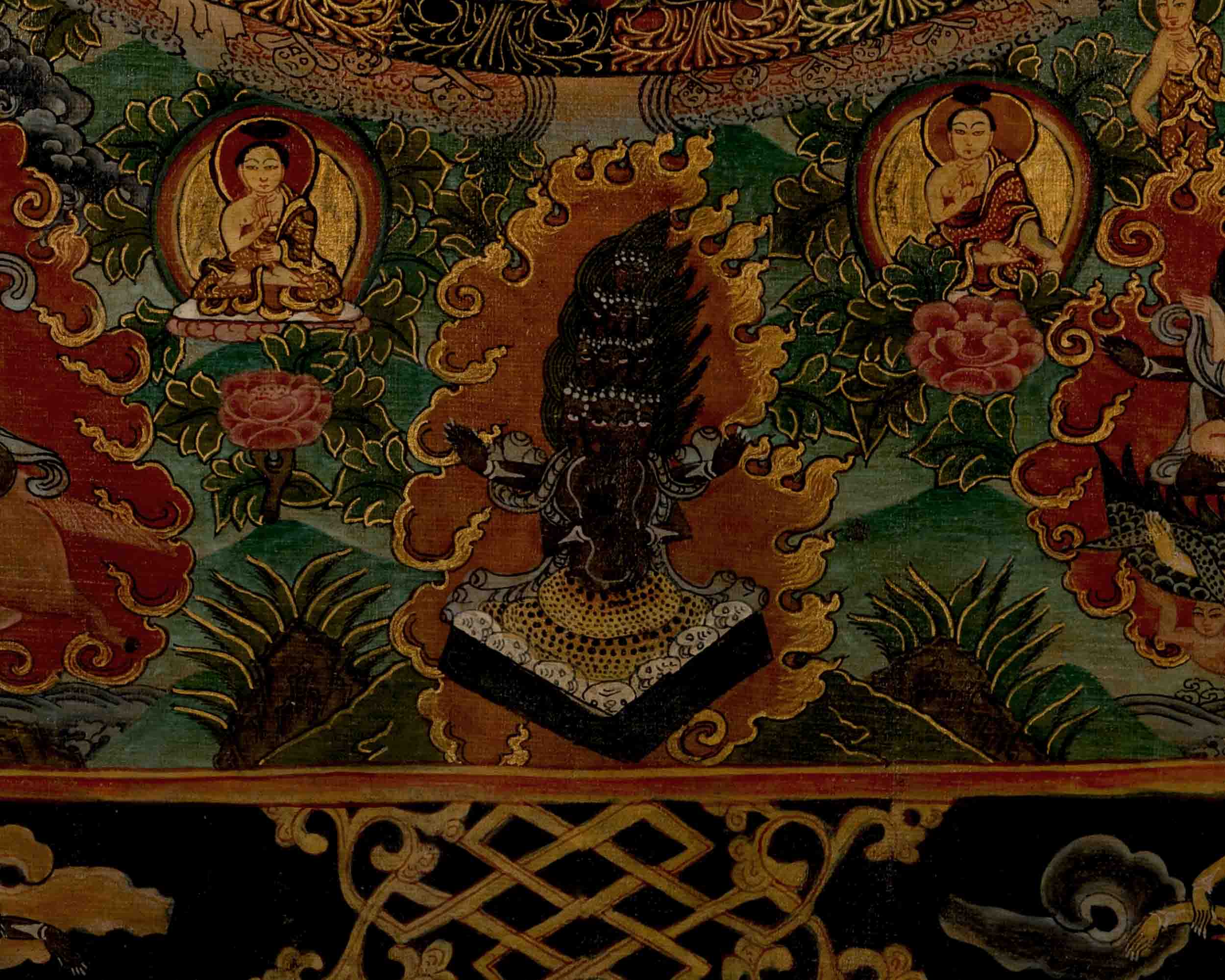 Vajravarahi Yogini Mandala | Traditional Tibetan Thangka | Wall Decors