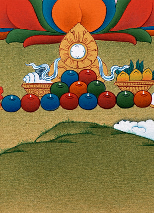 Avalokiteshvara Thangka | Tibetan Bodhisattva Art