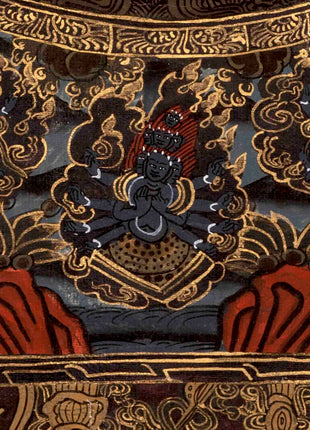 Vintage Shakyamuni Buddha Mandala  | Wall Decoration Painting