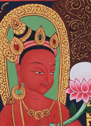 Shakyamuni Buddha Kadampa Art | Buddhist Thangka Painting