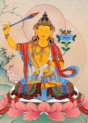 manjushri thangka