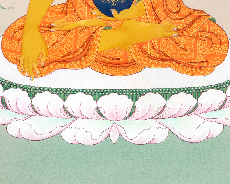 The Shakyamuni Buddha Thangka | Seated In Meditation