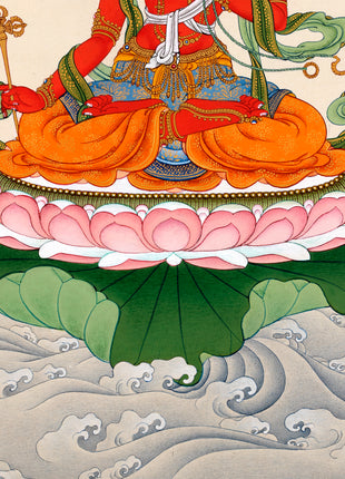 Red Tara Thangka | Tibetan Bodhisattva painting