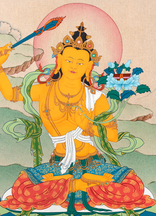 manjushree thangka