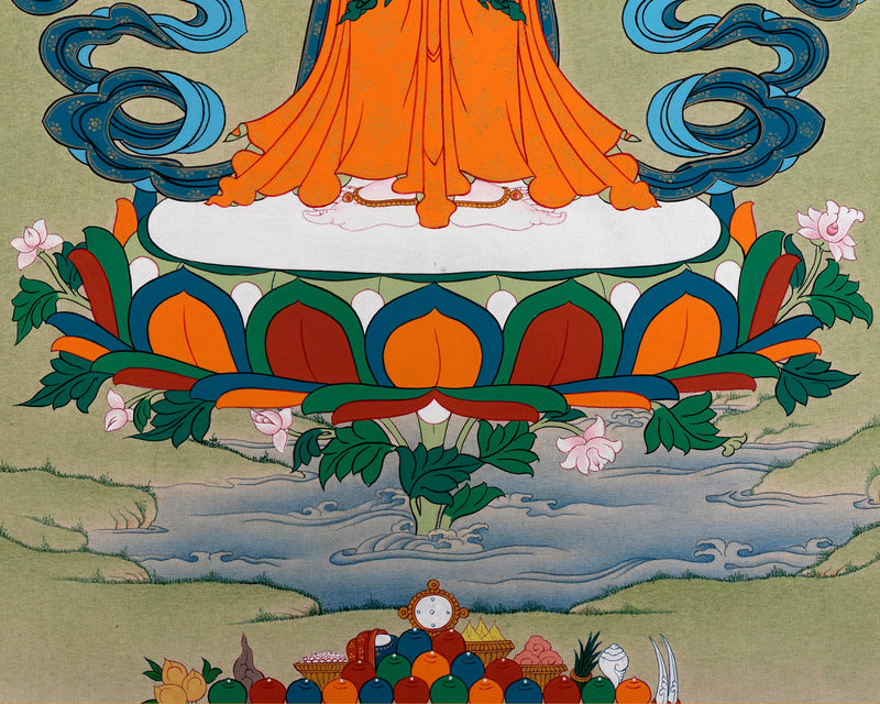 1000 armed Chenrezig Thangka | Traditional  Art