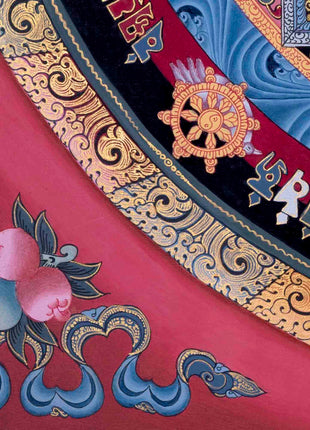 Kalachakra Mandala Thangka | Mindfulness Meditation Object | Wall Decors