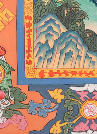 Shakyamuni Buddha Thangka | Traditional Painting | Wall Decors
