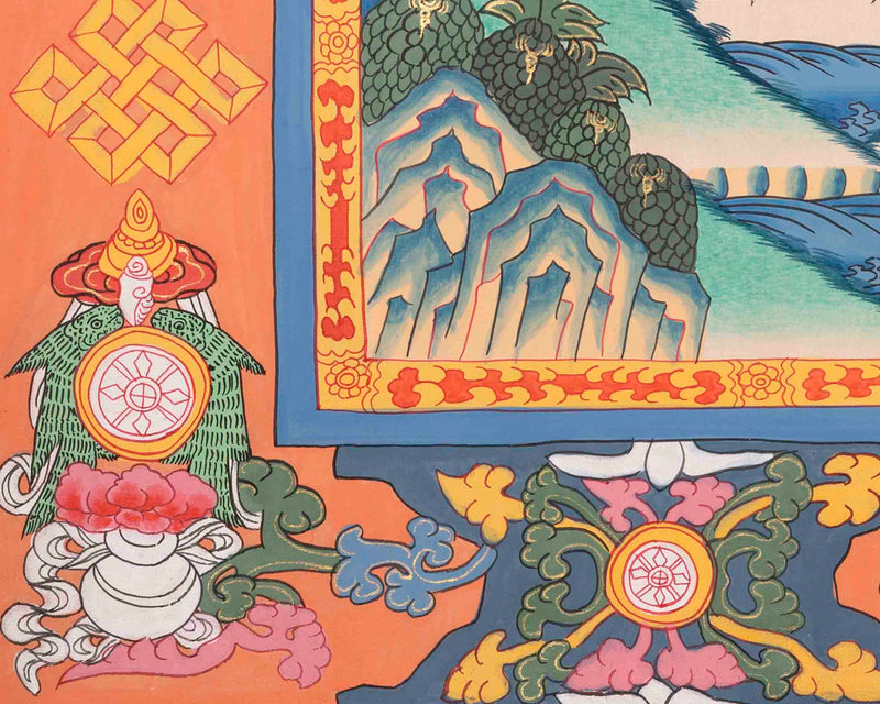 Shakyamuni Buddha Thangka | Traditional Painting | Wall Decors