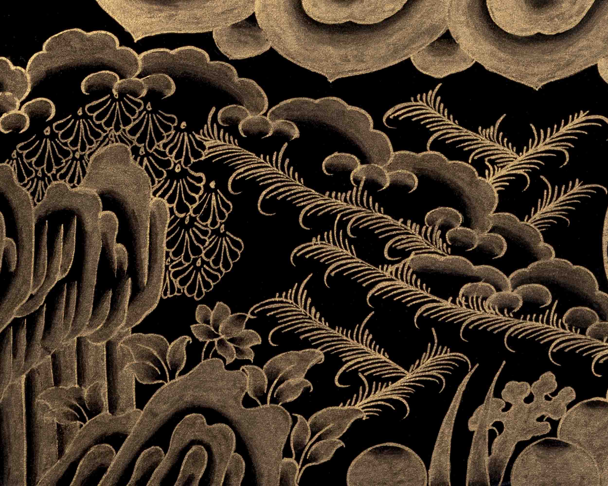 Namtose Thangka Painting | Original Hand Painting of Wealth Deity