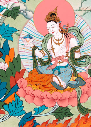 Guru Sangey Thangka | Eight Manifestations of Padmasambhava