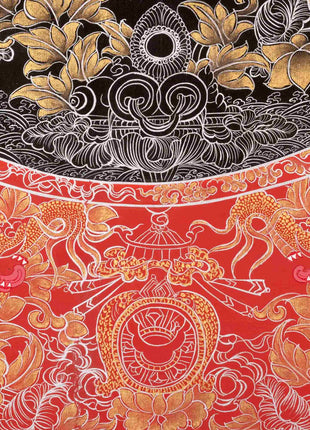 Medicine Buddha | Original Hand-Painted Thangka | Religious Gifts