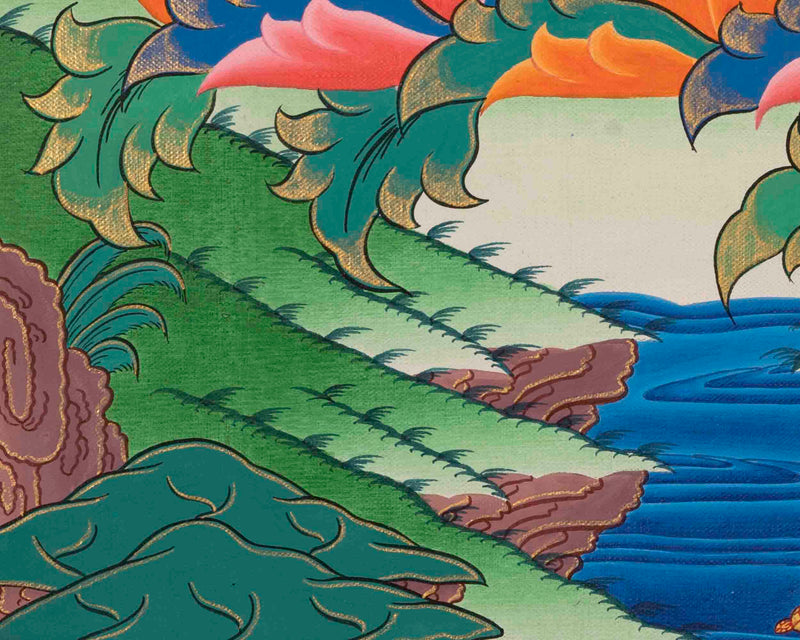 Yab Yum Buddha Thangka | Samantabhadra | Buddhist Artwork