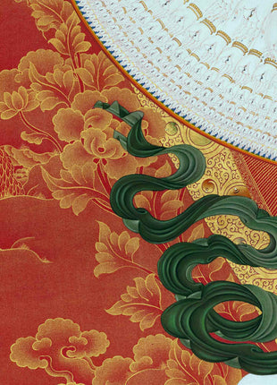 1000 Armed Chenrezig Thangka | Handpainted Buddhist Artwork