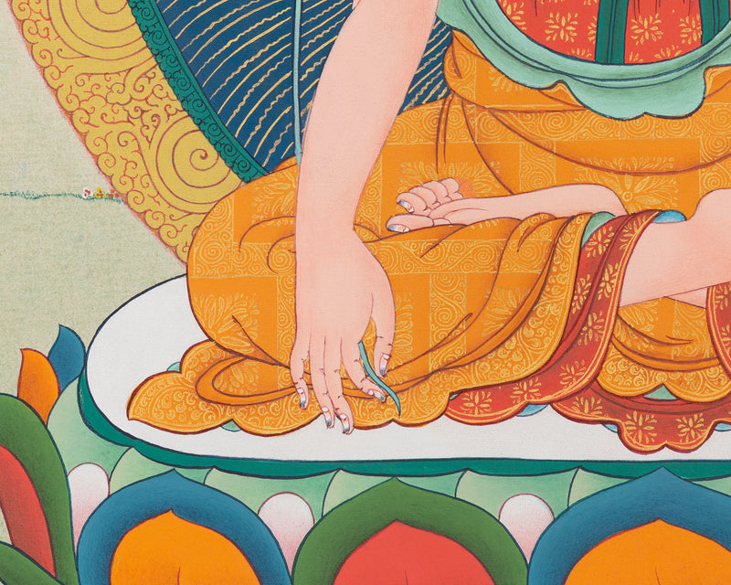 Longchenpa Thangka | Handmade Tibetan Painting
