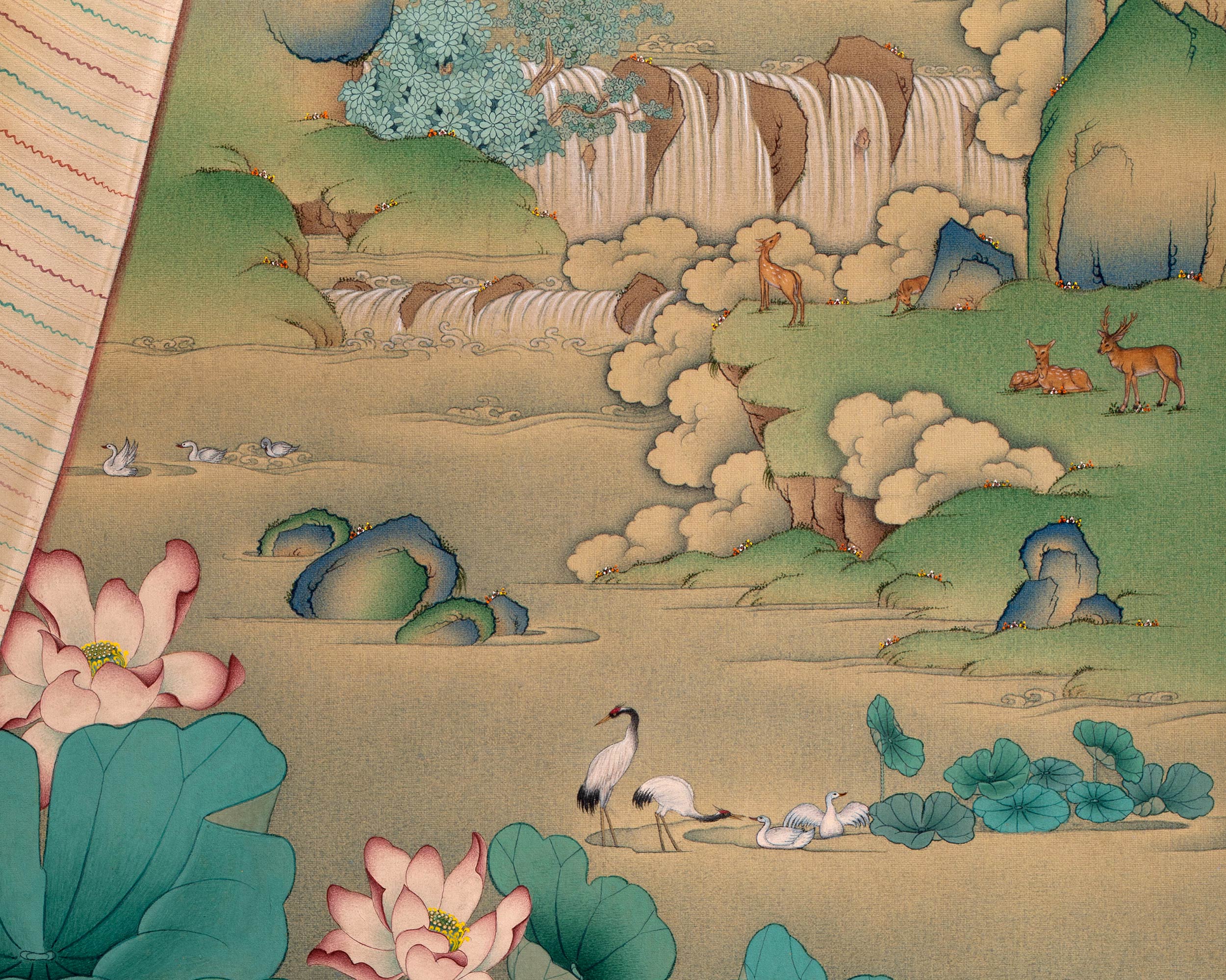 Standing Buddha Thangka | High Quality Canvas Thangka Print
