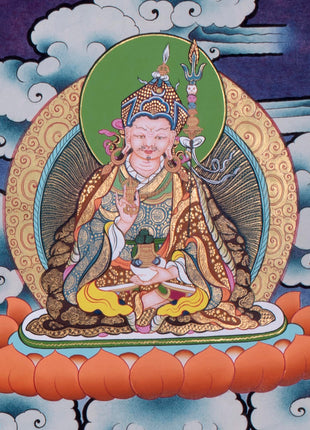 Tibetan White Tara | Hainpainted Tara Thangka