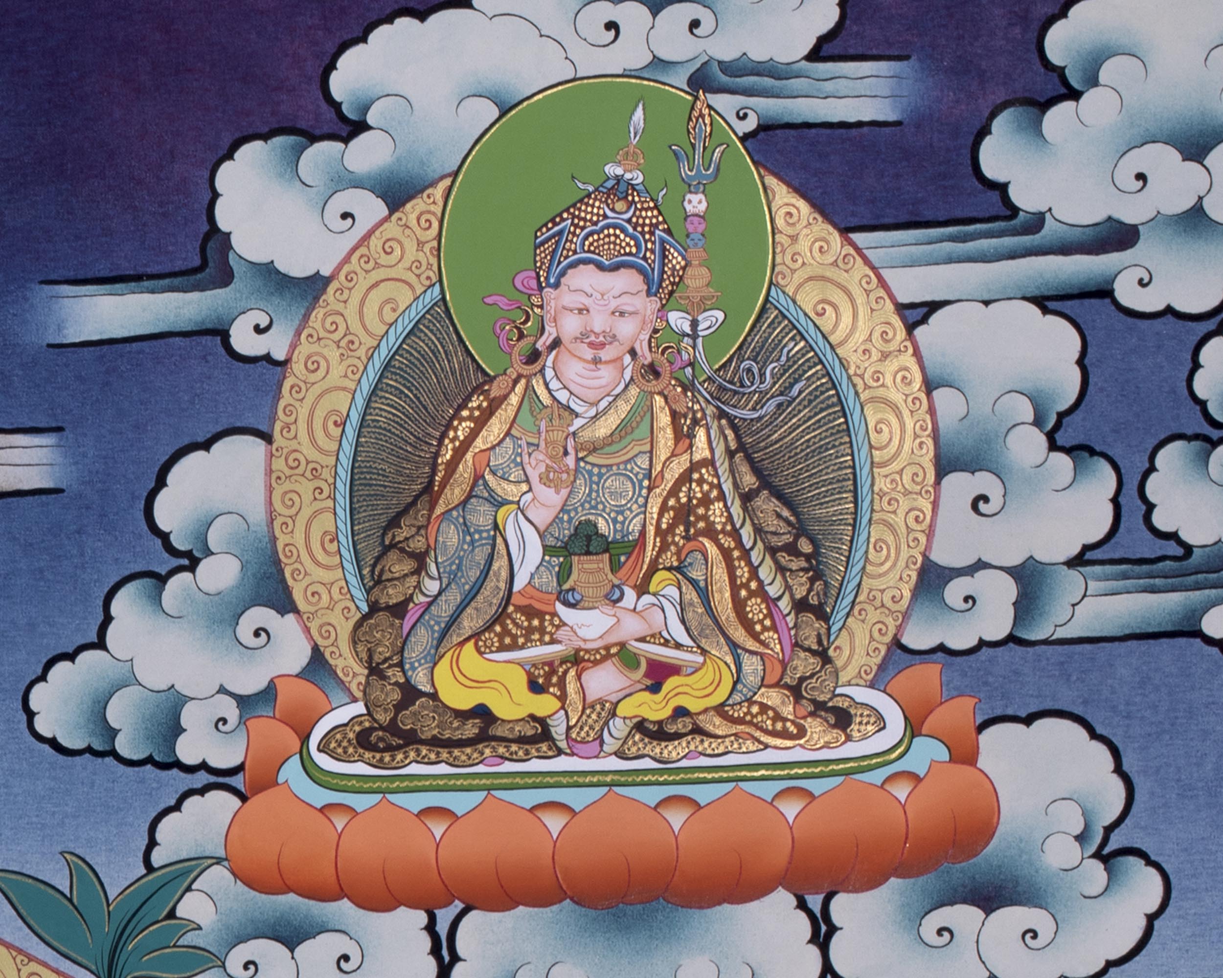 Tibetan White Tara | Hainpainted Tara Thangka