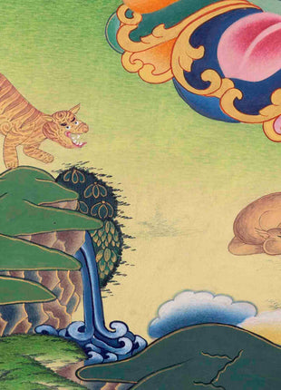 White Tara Thangka | Buddhist Religious Paintings