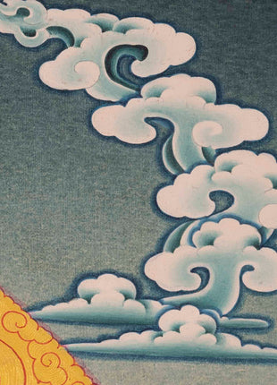 Samantabhadra Bodhisattva Thangka | Aspiration Prayer Buddha