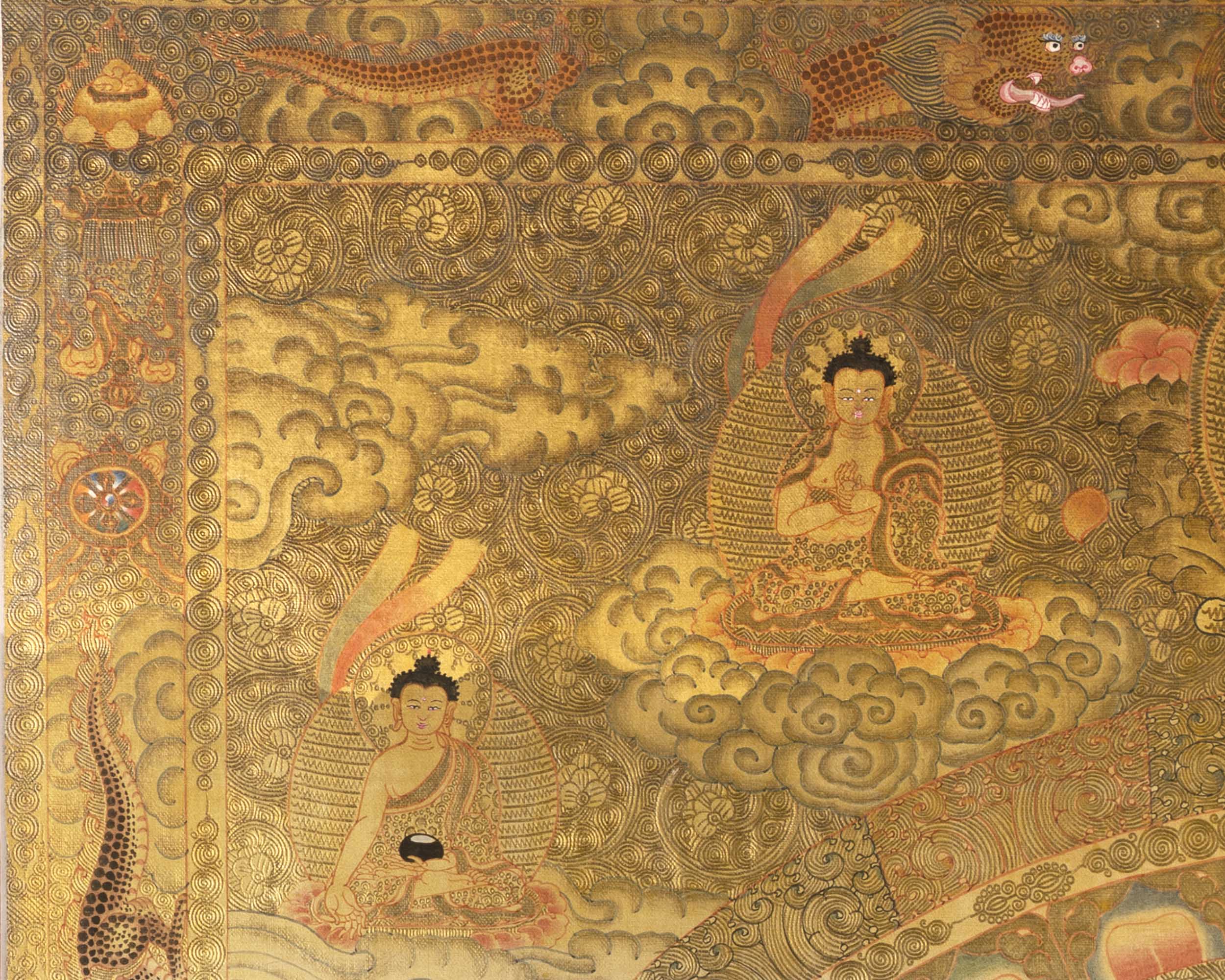 Shakyamuni Buddha Thangka | Mandala Wall Hanging