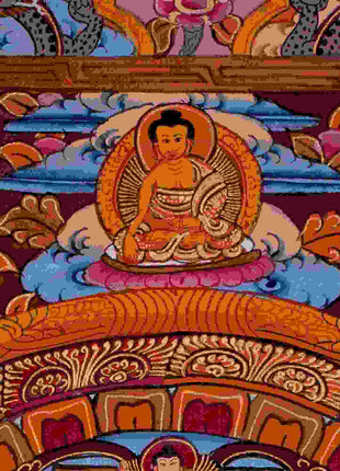Fine Quality Buddha Mandala Thangka | Hand-painted Tibetan Thangka