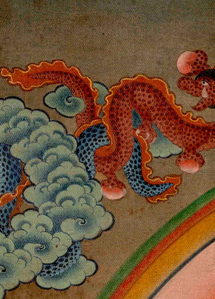 Guru Rinpoche Padmasambhava | Buddhist Thangka Art | Wall Decors