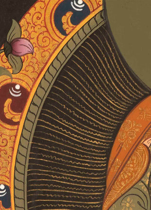 Amitabha Buddha Thangka | Small Size Home Decor