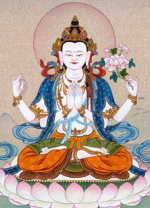 avalokiteshvara thangka