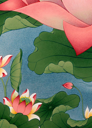 White Tara Thangka | Traditional Tibetan Stone Color White Tara Painting