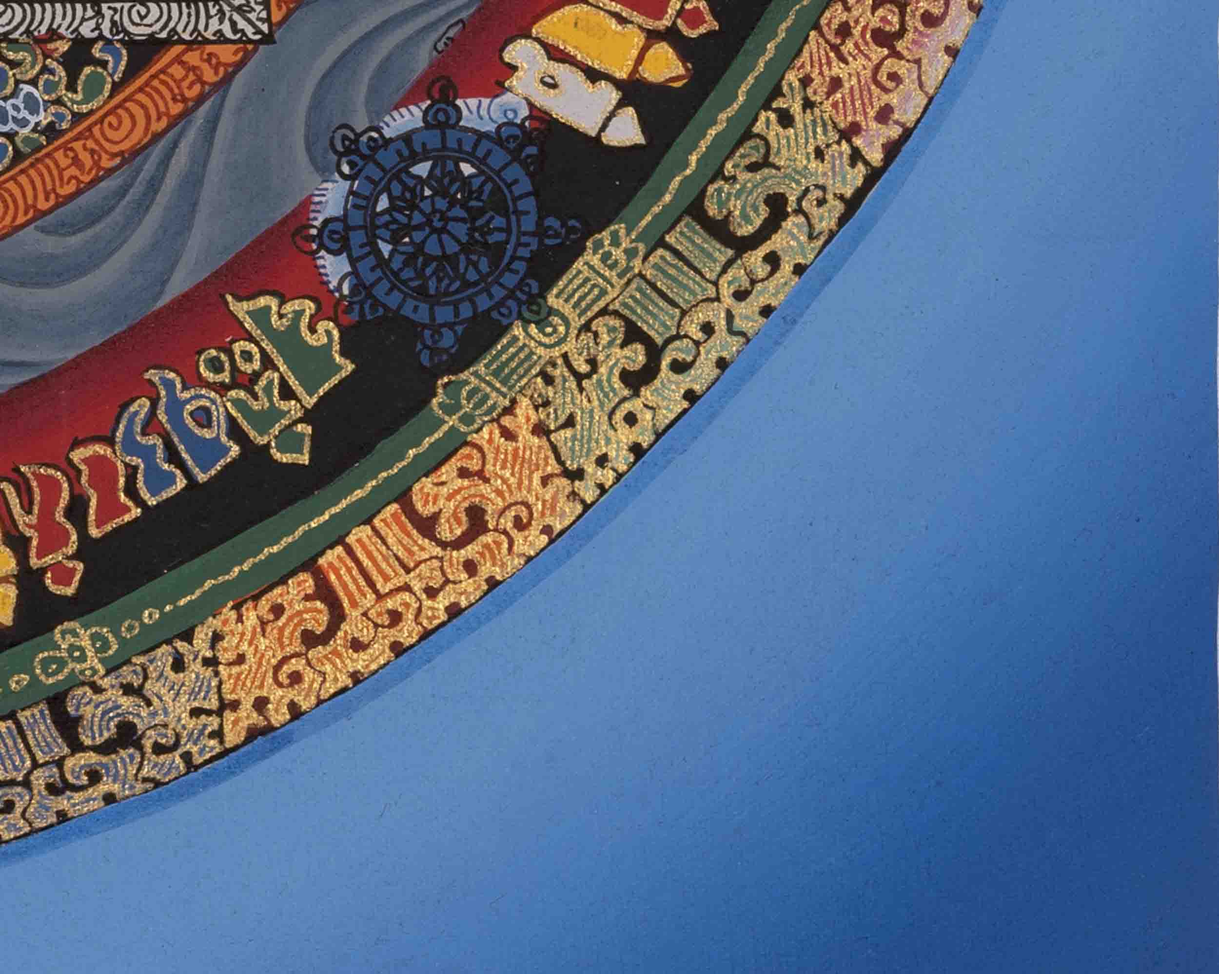 Mandala Thangka | Kalachakra Mandala | Religious Wall Decors