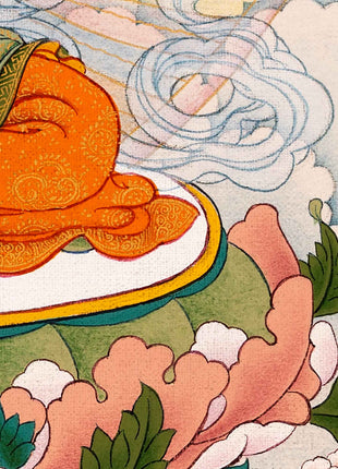 Dakini Mandarva Thangka |  Mother Bodhisattva Himalayan Buddhist Deity
