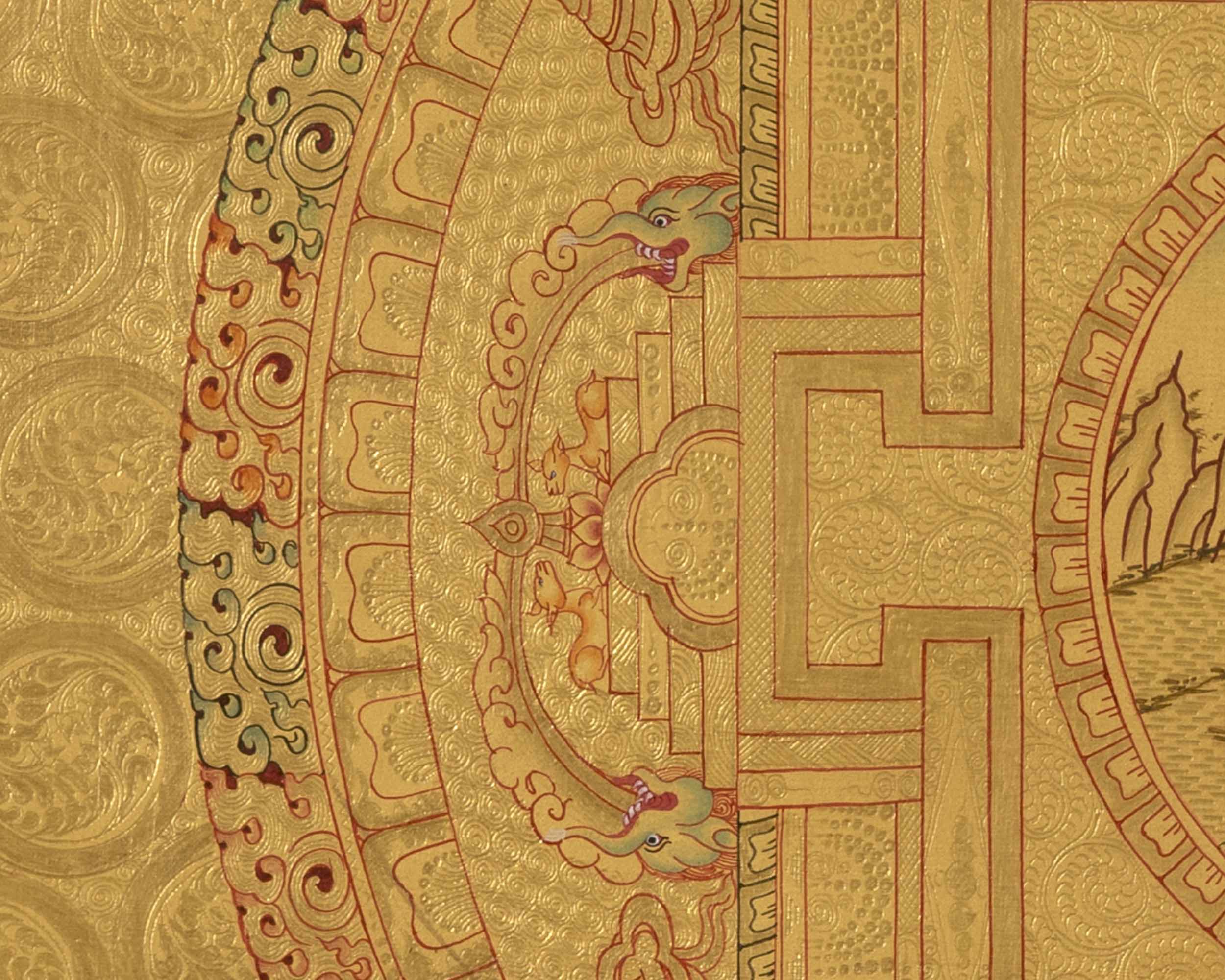 Shakyamuni Mandala Thangka |  Wall Hanging Decoration