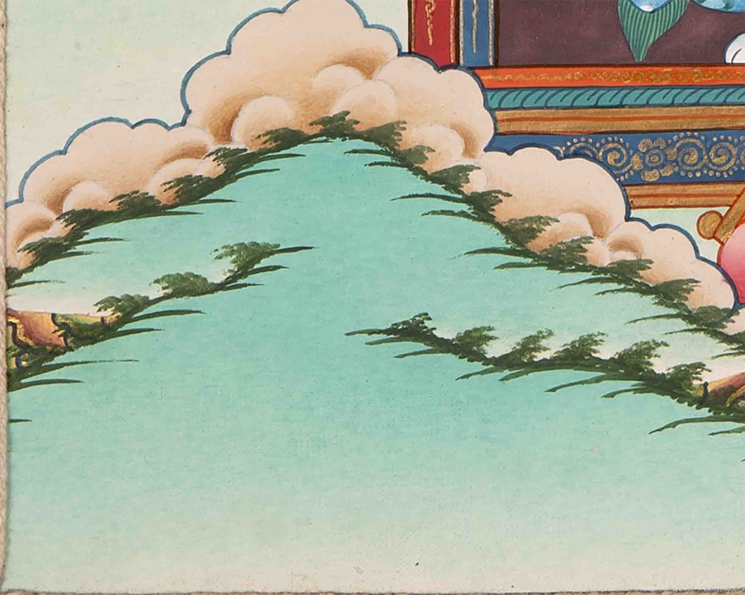Tibetan Shakyamuni Thangka |  Buddha Thangka