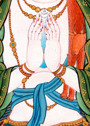 Chenrezig | Bodhisattva Thangka Painting | Buddhist Art