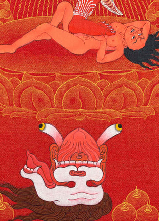 Kurukulla | Traditional wall decor| Gifts for Buddhists