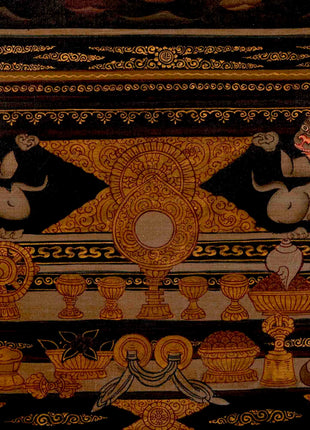 Shakyamuni Buddha Thangka | Religious Buddhist Art | Wall Decors