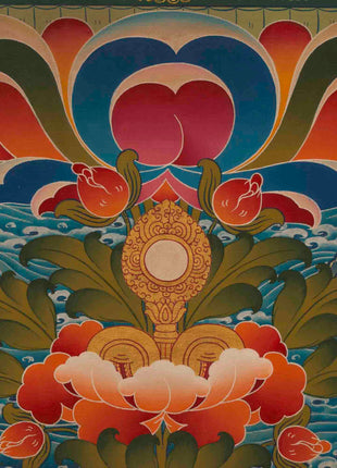 Manjushree Thangka | Bodhisattva Of Wisdom | Wall Decors