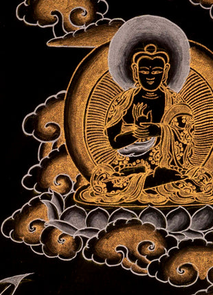 Bodhisattva Manjushree Thangka | Buddhist Art Painting