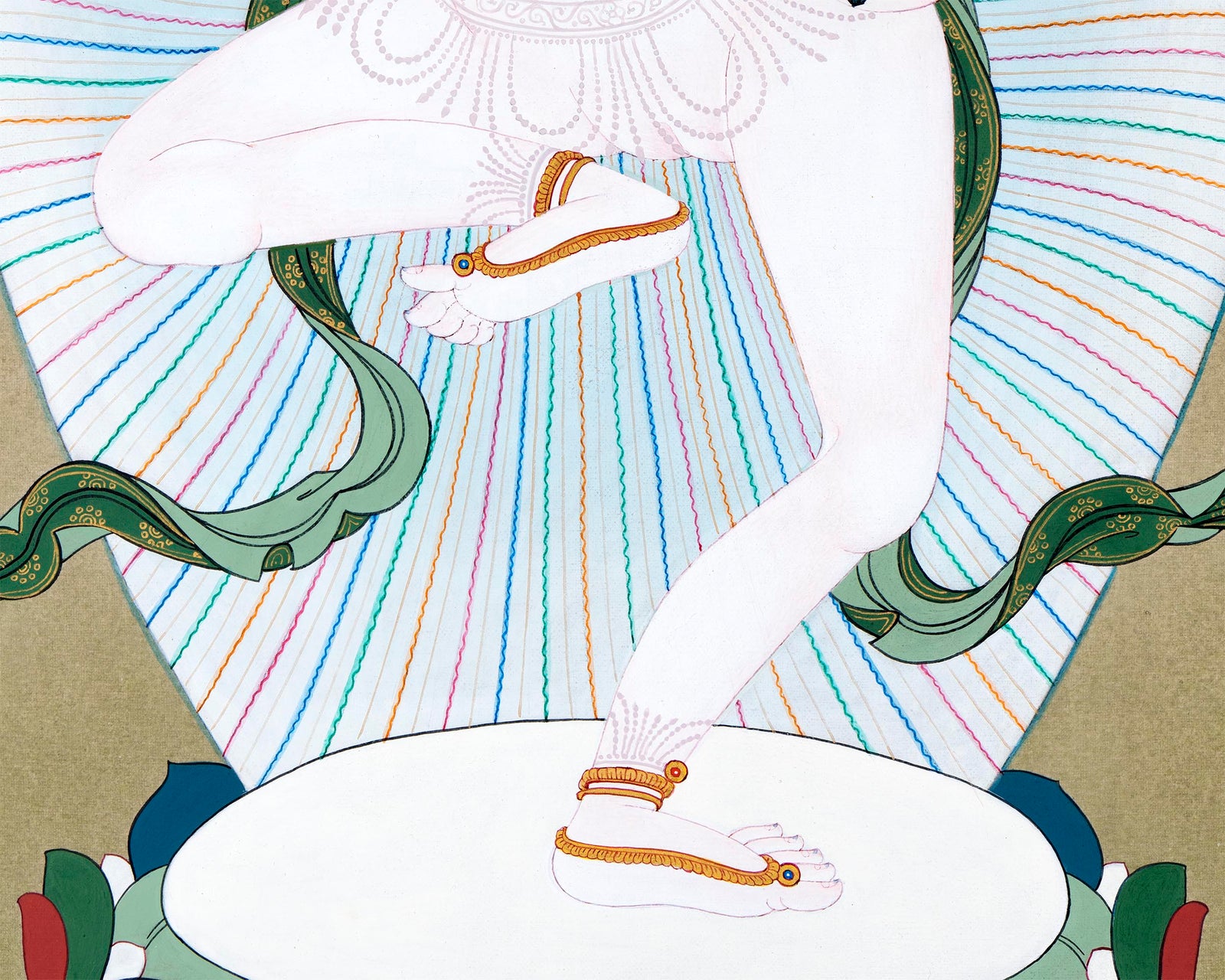 Machig Labdron Chod | Buddhist Painting Thangka | Yogini