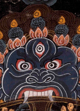 Religious Bhavachakra Thangka | Traditional Artwork | Wall Decors