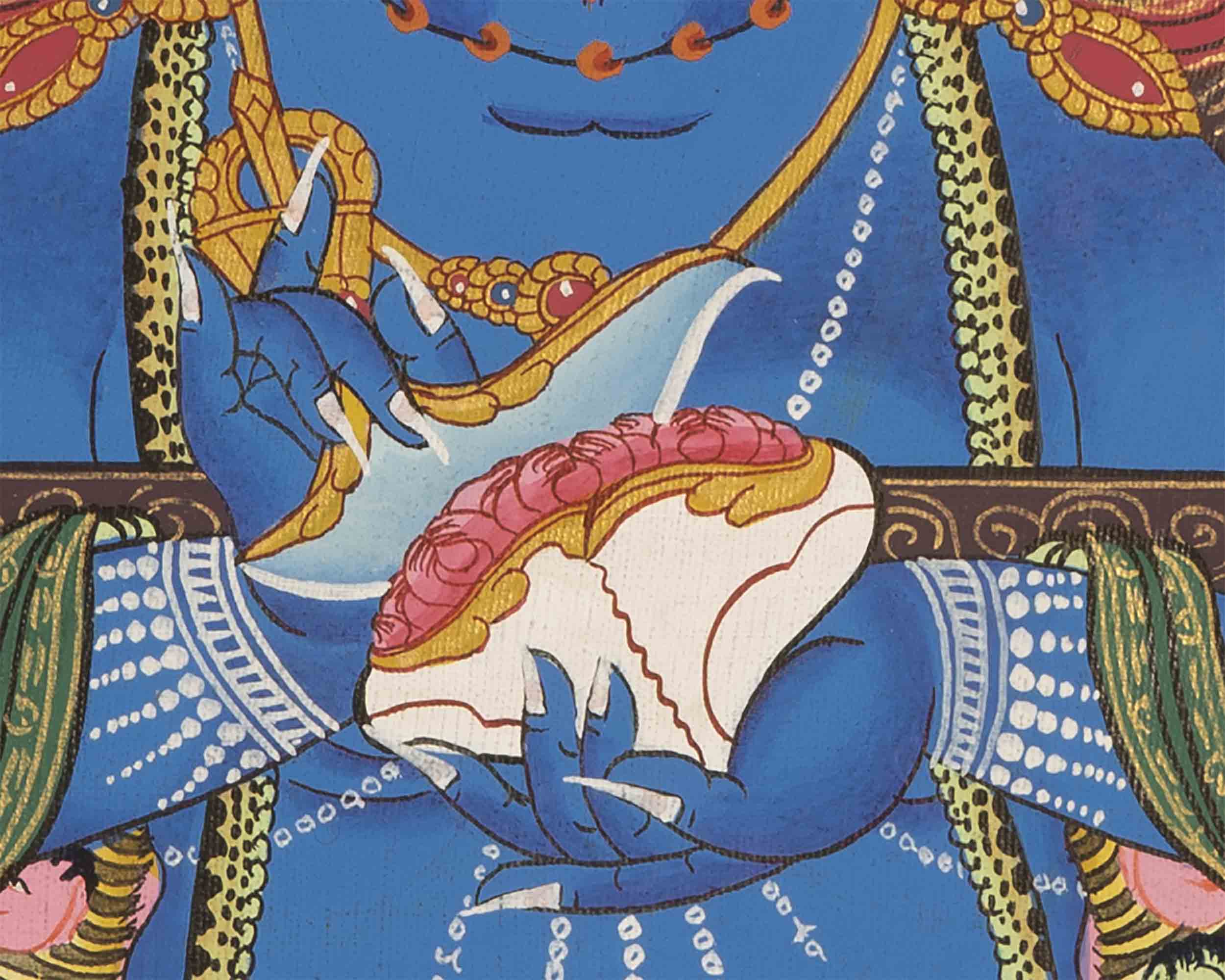 Vajra Panjarnatha Thangka | Wall Decor Artwork